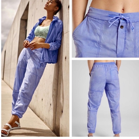 Athleta Pants - Athleta Lavender Expedition Joggers